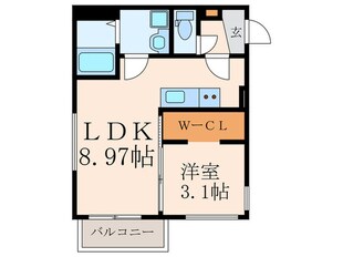 Ｃｒｅｃｉａ守恒の物件間取画像